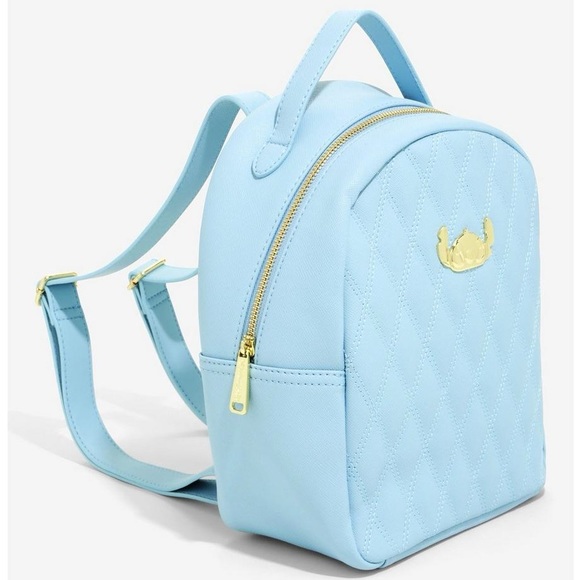 Loungefly Disney Lilo & Stitch Quilted Mini Backpack, NWOT. - Picture 2 of 9